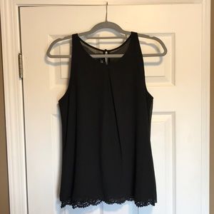 Black dressy tank